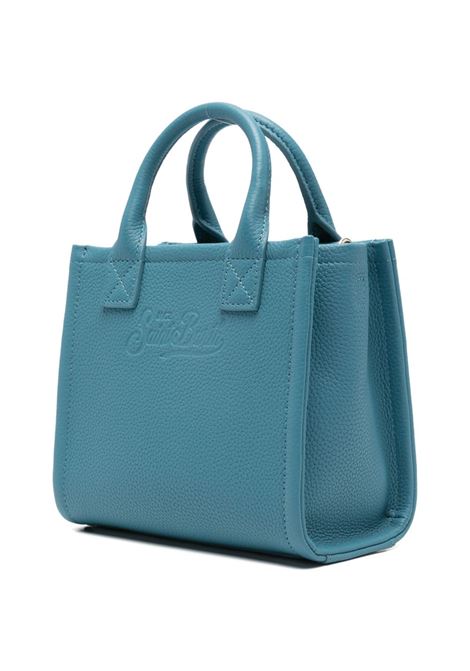 Borsa a spalla Vanity Bag Mini in pelle martellata turchese MC2 | VANITY BAG MINI-GRAIN LEATHER SB58