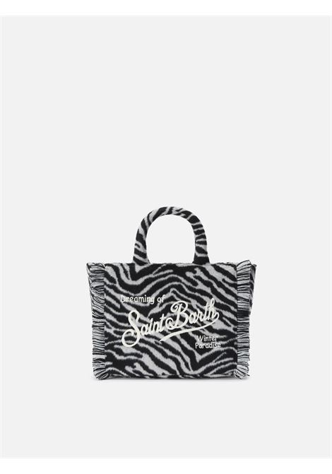Borsa Vanity mini Felt zebrata MC2 | VANITY MINI FELT-ZEBRA00 EMB