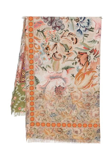 Multicolored silk stole PIERRE LOUIS MASCIA | ALOEUW/SW-135X195S4-515628101