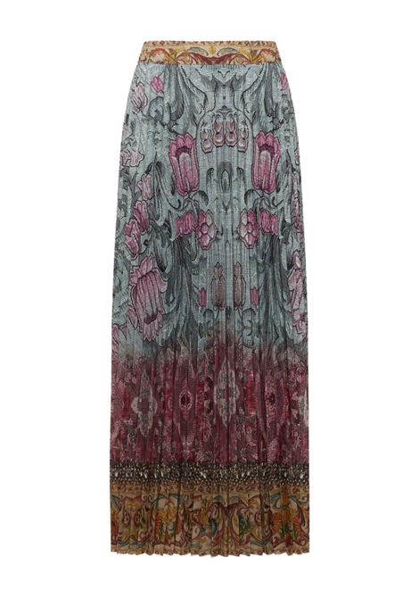 Pleated silk midi skirt PIERRE LOUIS MASCIA | CETO/S-GO11564516364/101