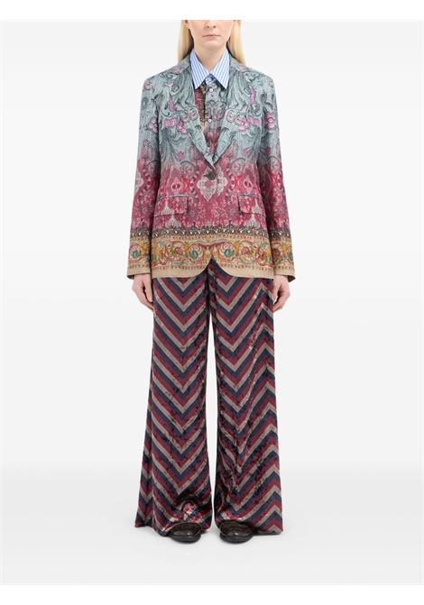 Multicolored silk jacket PIERRE LOUIS MASCIA | CIADOX-GC12430516414/101