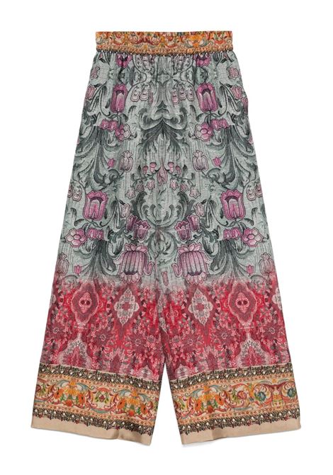 Multicolored silk pants PIERRE LOUIS MASCIA | CIALDA/S-PT12450516416/101