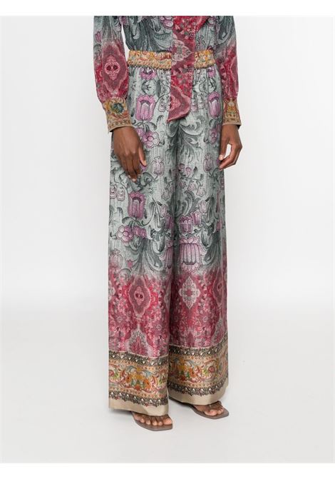 Multicolored silk pants PIERRE LOUIS MASCIA | CIALDA/S-PT12450516416/101