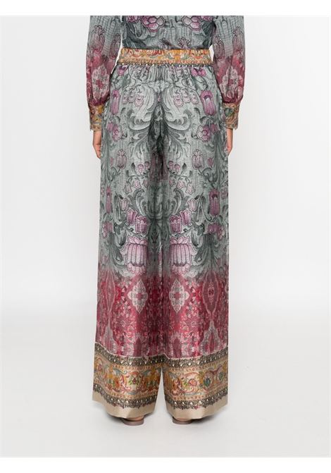 Multicolored silk pants PIERRE LOUIS MASCIA | CIALDA/S-PT12450516416/101