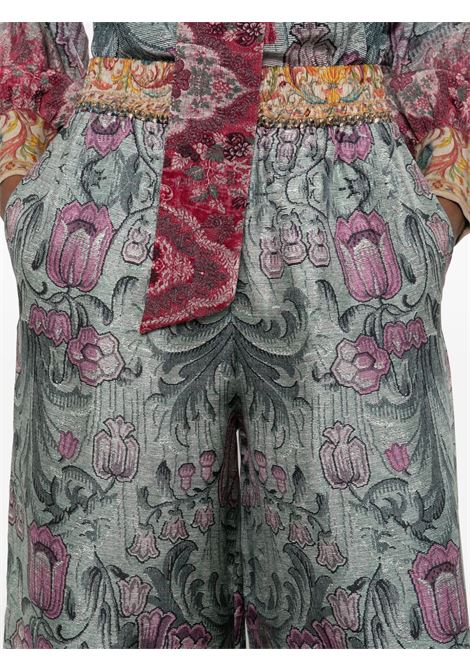 Multicolored silk pants PIERRE LOUIS MASCIA | CIALDA/S-PT12450516416/101