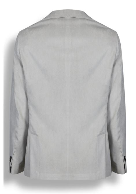 Light gray velvet jacket PMDS | JK3777/734-LOUIS0011