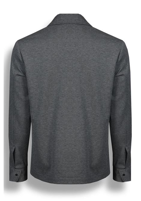 Medium gray jersey jacket PMDS | JK3822/748-RAHUL0054