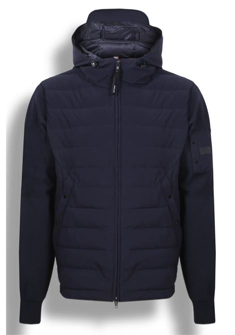 Blue nylon down jacket PMDS | JK3824-GHANA0060