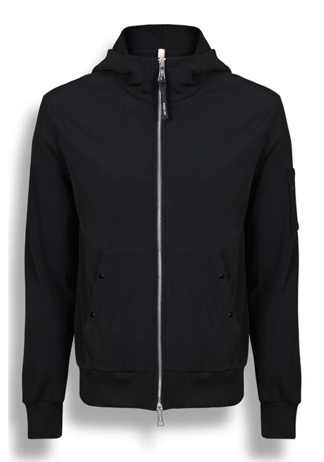 Black nylon jersey jacket PMDS | JK3919/739-CIRO0020