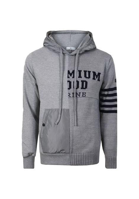 Hoodie grigia PMDS | MGA478-RAISAVU