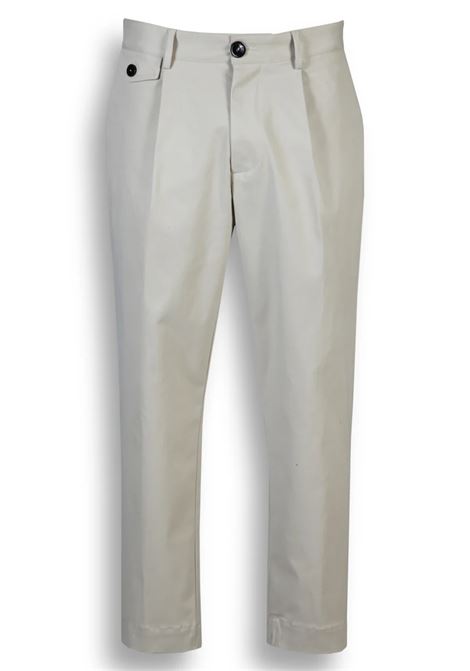 Beige cotton gabardine pants PMDS | P6014/738-THATO04