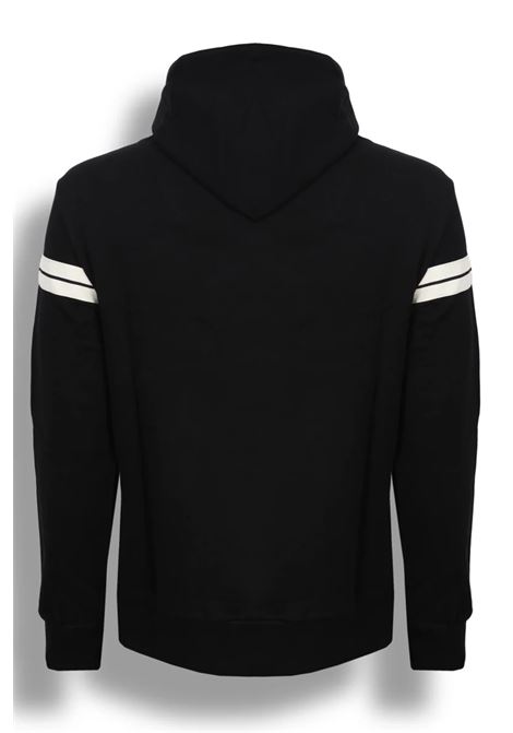 Black sweatshirt cardigan PMDS | SW717/FP04NG-EKOW0020