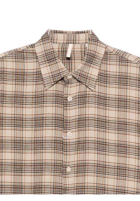 Camicia in cotone trama scozzese SUNFLOWER | 1268-STUDIO SHIRTSAND