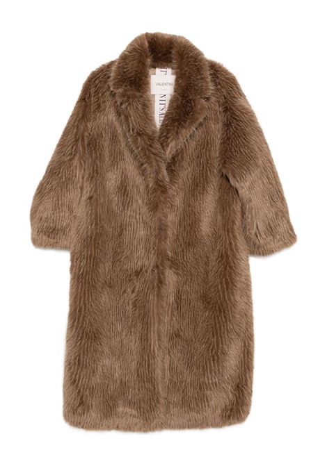 Long hazelnut fur coat VALENTINI 1972 | 3124CAMEL