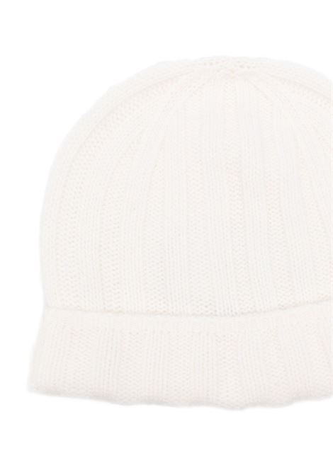 White cashmere wool beanie VANISE' | V51690-NADINELUNA