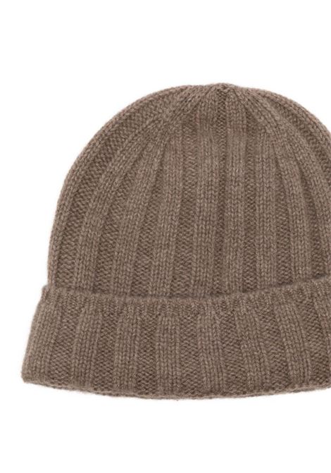 Taupe cashmere wool beanie VANISE' | V51690-NADINEVISONE