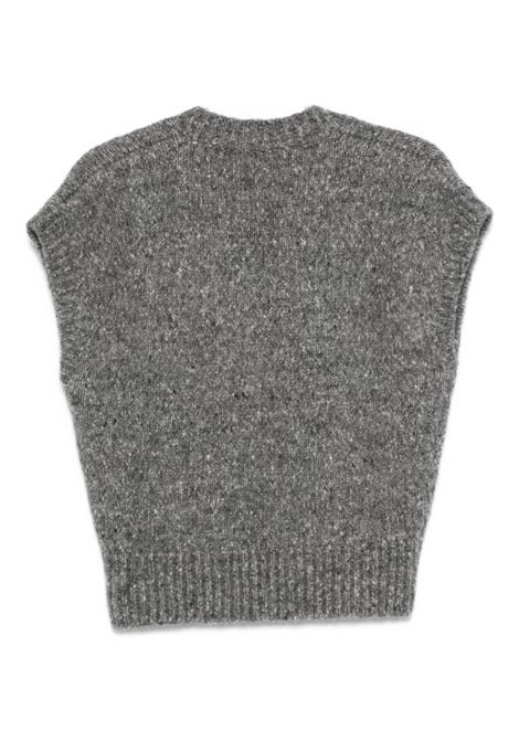 Grey mohair wool vest VANISE' | V52704-DILETTAPIOMBO