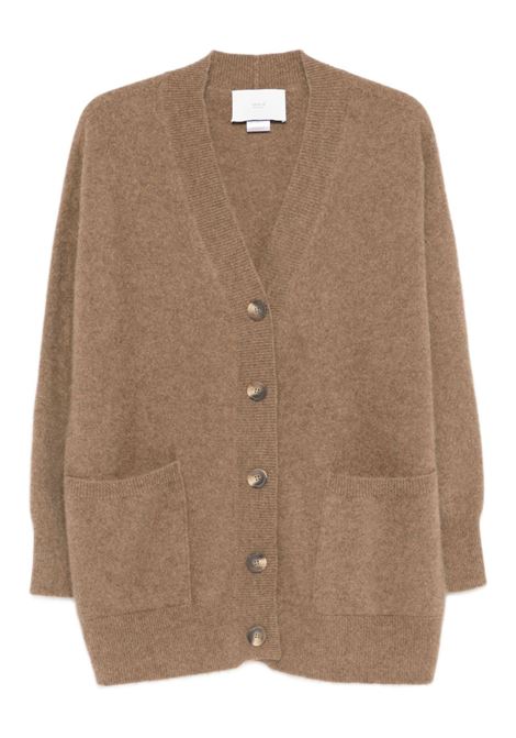Camel racoon wool cardigan VANISE' | V53803-CLARAVISONE
