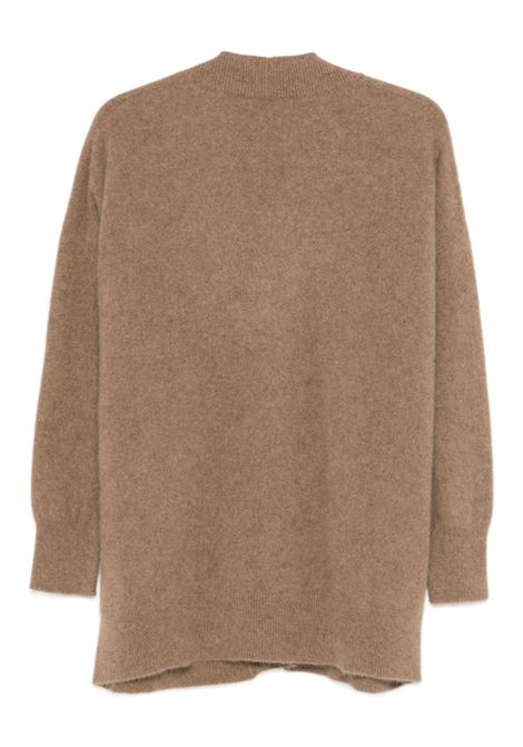 Camel racoon wool cardigan VANISE' | V53803-CLARAVISONE