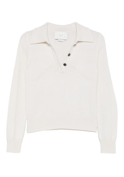 Polo lana cashmere latte VANISE' | V54507-MILENABURRO