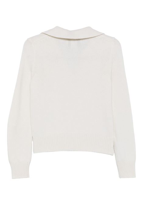 Polo lana cashmere latte VANISE' | V54507-MILENABURRO