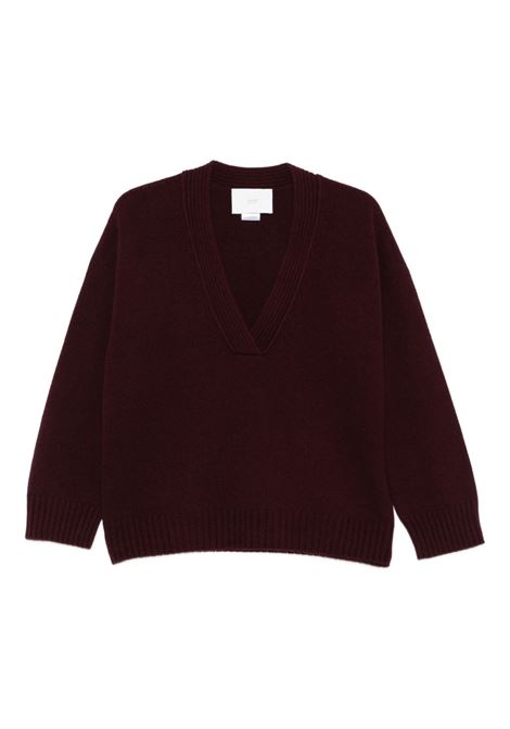 Maglione lana cashmere bordeaux VANISE' | V54514-JOANNABORDEAUX