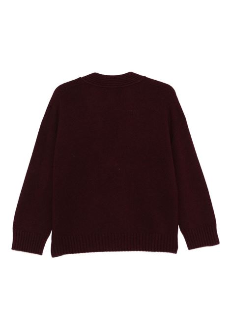 Maglione lana cashmere bordeaux VANISE' | V54514-JOANNABORDEAUX
