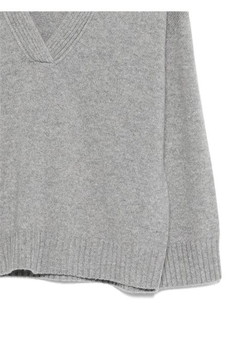Grey cashmere wool sweater VANISE' | V54514-JOANNAGRIGIO MEDIO
