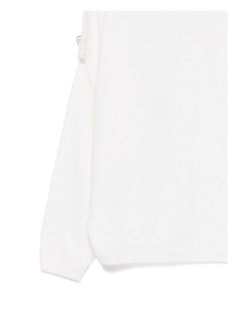 Milk cashmere wool sweater VANISE' | V54625-PENELOPELUNA