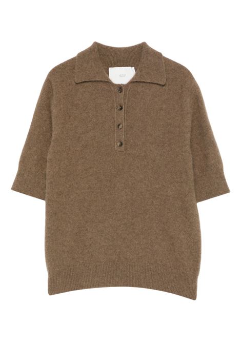 Polo lana racoon tortora VANISE' | V56800-ASTRIDVISONE