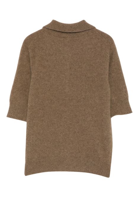 Polo lana racoon tortora VANISE' | V56800-ASTRIDVISONE