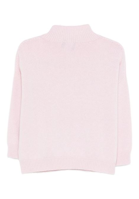 Pink cashmere wool sweater VANISE' | V58502-CHANTALPETALO