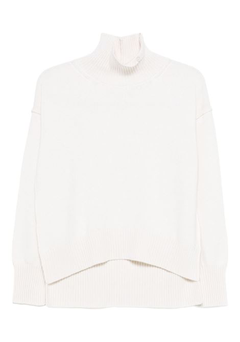 Cream cashmere wool half-neck VANISE' | V58510-ELODIEBURRO