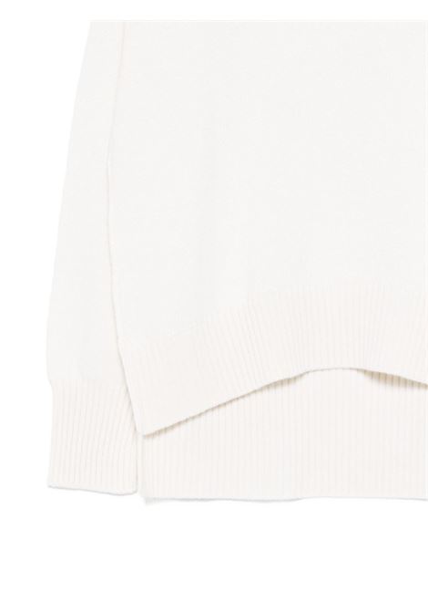 Cream cashmere wool half-neck VANISE' | V58510-ELODIEBURRO