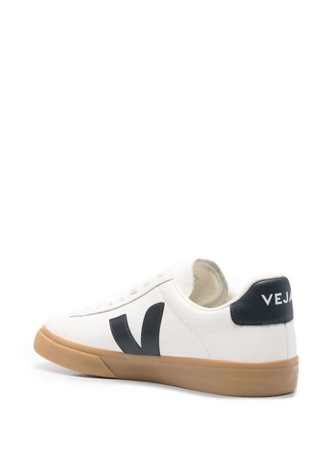 Campo Leather Sneakers White/Navy VEJA | CP0520789BWHITE_NAUTICO_NATURAL