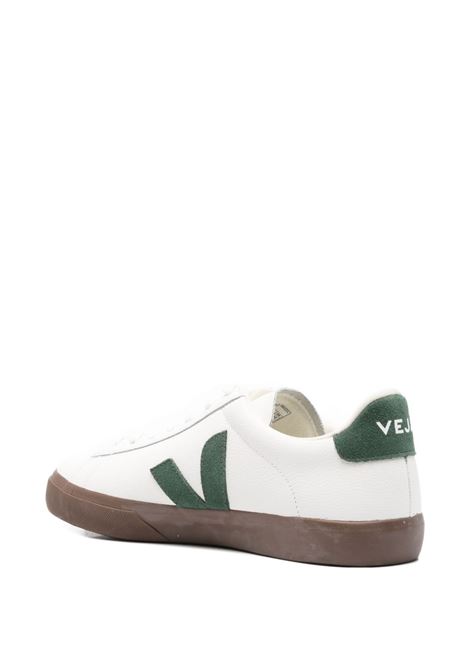Campo Leather Sneakers White/Green VEJA | CP0521179BWHITE_CYPRUS_BARK