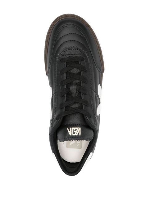 Panenka black leather sneakers VEJA | FU2020707BBLACK_WHITE
