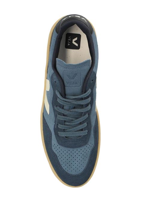 V-90 sneakers in California blue leather VEJA | VD0303848BCALIFORNIA_PIERRE