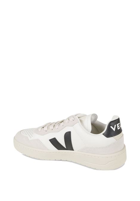 V-90 sneakers in white and black leather VEJA | VD2021061BWHITE_BLACK