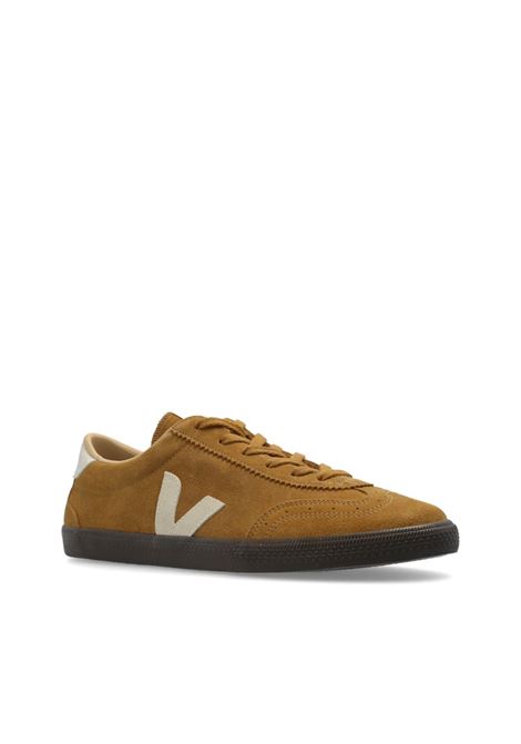 Tobacco suede volleyball sneakers VEJA | VO0303724BTENT_NATURAL_EAGLE