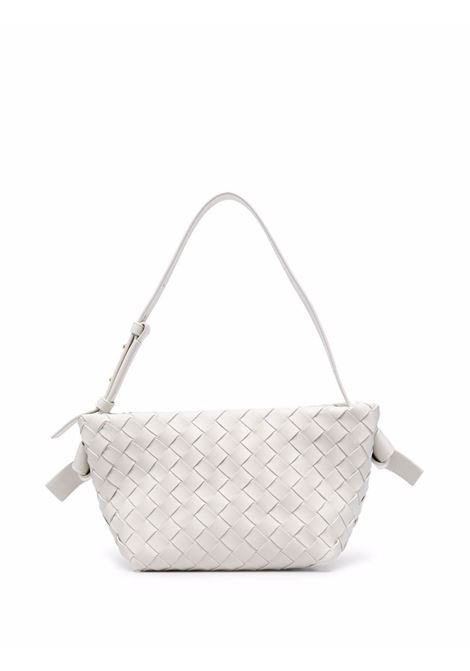 white lamb leather Tie shoulder bag  BOTTEGA VENETA | 690503-V1FG19009