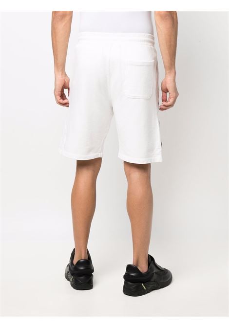 Shorts in cotone bianco e nero con stampa stelle GOLDEN GOOSE | GMP00878-P00053210658