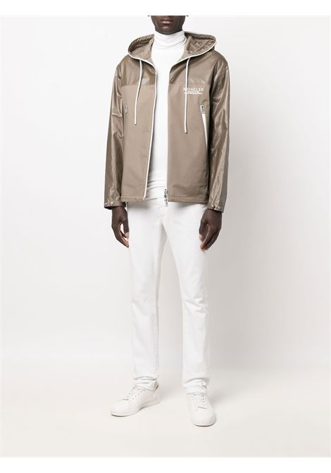 Giubbotto leggero Vaugirard in cotone tortora con logo Moncler MONCLER | VAUGIRARD 1A000-81-595UP250