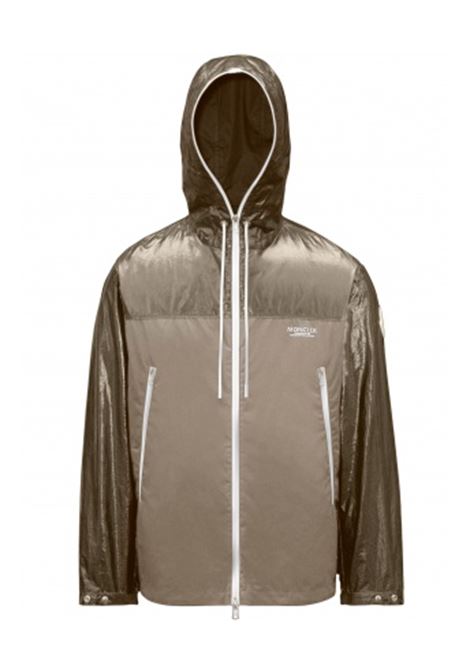 Giubbotto leggero Vaugirard in cotone tortora con logo Moncler MONCLER | VAUGIRARD 1A000-81-595UP250