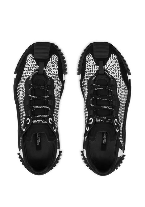 black and white calf leather NS1 sneakers  DOLCE & GABBANA | CK1810-AI41489690