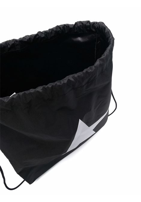 Black and white Star Collection drawstring backpack  GOLDEN GOOSE | GUA00222-A00014680203