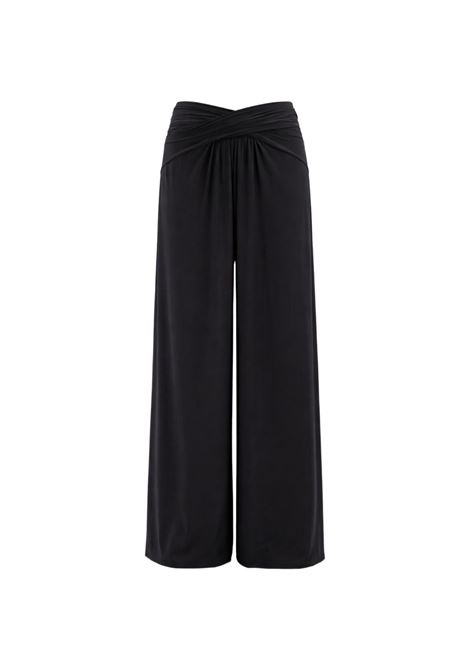 Pantalone palazzo nero AMAZUIN | GLADYSDEEP BLACK