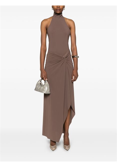 Milla taupe skirt AMAZUIN | MILLATAUPE BROWN