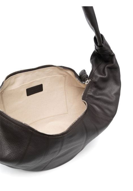 Large chocolate croissant bag LEMAIRE | BG0000-LL0018BR490