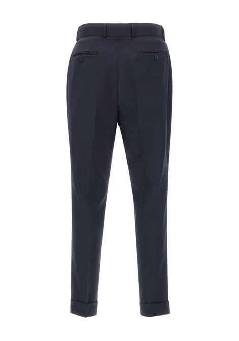 Pantalone lana blu OFFICINE GENERALE | S25MTLG460R-PIERREDARK NAVY
